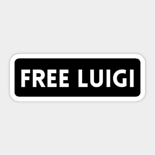 Free Luigi Mangione Sticker